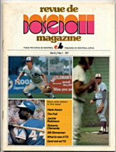 1973 Montreal Expos Revue de Baseball Magazine V5 #1 Hank Aaron Roberto Clemente - £8.97 GBP