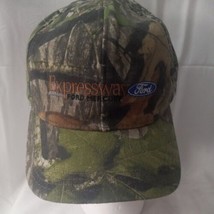 FORD Vintage Deadstock 90&#39;s Camo Dealership Promo Snapback Hat Made In T... - $19.79