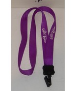 The Isle of Capri Casino Lanyard Purple white - $13.80 CAD