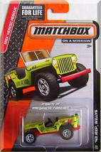 Matchbox - '43 Jeep Willys: MBX Heroic Rescue #94/120 (2014) *Yellow Edition* - $2.00