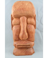 Hand Carved Tiki Face - Based on Easter Island Head - Island it up !!  - $925.91 MXN
