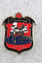 Vintage Motorcycle Dealership Pin - Cloverdale Suzuki - Vancouver Canada - £11.88 GBP