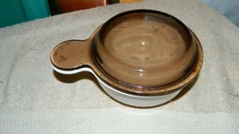 Corning Ware Sandstone P-150-B Grab It With Amber Glass Lid Free Usa Ship - £18.45 GBP