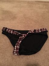 AO Women&#39;s Black Printed Swim Bikini Bottom Size 12 - $35.94 CAD
