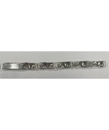 John Lauritzen Dänemark Sterlingsilber Blumenmuster Station Armband 7.5 ... - $3,817.82 MXN