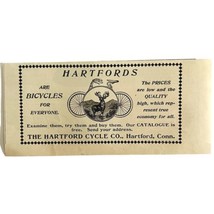 Hartford Cycle Bicycles 1894 Advertisement Victorian Bikes For Everyone ADBN1w - $14.99