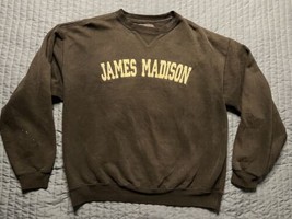 Vintage Jansport George Mason Pullover Sweatshirt Adult Size Large Black - $19.80