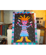Vintage Michael Ives FOLK ART SHADOWBOX MIDNIGHT KACHINA ALL WOOD 1990 H... - £546.90 GBP