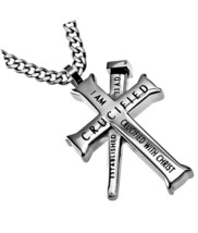 North Arrow Shop 2:20 Bible Verse Jewelry, Cross - £170.66 GBP