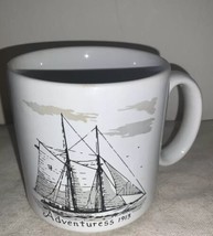 Adventuress 1913 Schooner Sailing Ship Coffee Mug Made In England - £20.09 GBP