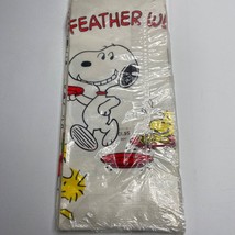 Vintage Peanuts New In Package Snoopy Paper Table Cloth Woodstock Root B... - $24.99