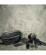 Sony Video8 HandyCam Model CCD-FX620 Camcorder Bundle Untested Powers On... - €60,29 EUR