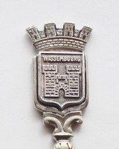 Collector Souvenir Fork France Wissembourg Coat of Arms Emblem - £11.98 GBP