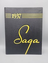 College Yearbook Long Beach Junior College Long Beach California Saga 1937 - £13.98 GBP