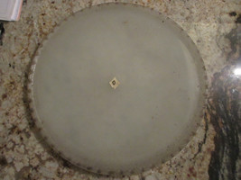  Vintage 1950s Dental Milk Glass Round Instrument Surgucal Tray O - £44.01 GBP