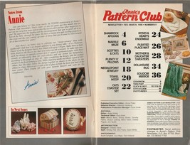 Annie&#39;s Pattern Club No 61 Feb-Mar 1990 with pullout patterns - £1.78 GBP