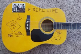 In Real Life Signed Guitar X5 Brady Tutton Chance Perez Drew Ramos Michael Conor - £411.26 GBP