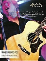 Martin Performing Artist Series cutaway acoustic guitar 2010 advertisement print - £3.09 GBP