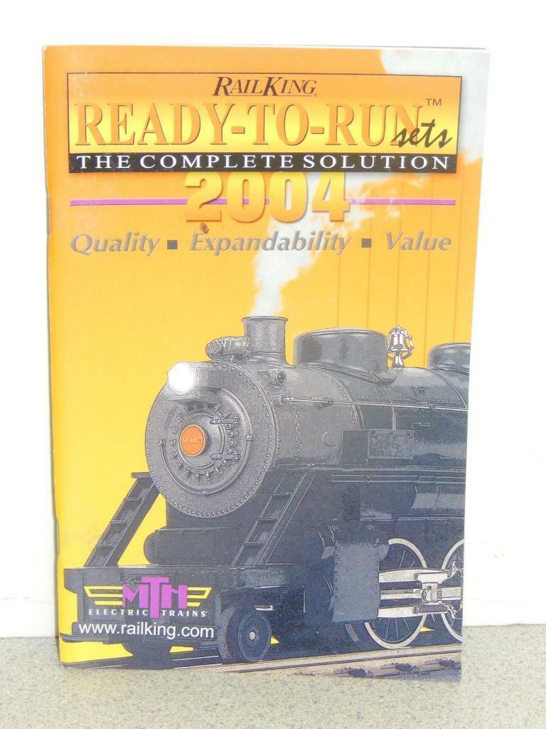 MTH TRAINS RAILKING MINI CATALOG- 2004- STILL NEW- L48 - $3.56