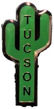 Tucson AZ Arizona Saguaro Cactus Lapel Pin - £5.55 GBP