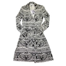 NWT Diane von Furstenberg New Jeanne Two in Zebra Tattoo Silk Wrap Dress 8 - £94.14 GBP