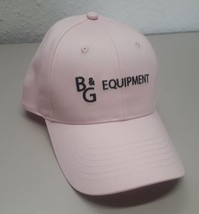 Trucker Cap Hat Industrial: B&amp;G Equipment Pink - $21.77