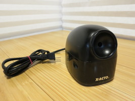 X-ACTO Black Work Pro Electric Pencil Sharpener 19208 Tested &amp; Working - £18.45 GBP