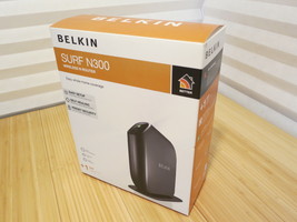 Belkin Surf N300 Wireless N Wifi 300Mbps Router F7D6301 4-port Router - £18.36 GBP