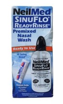 NeilMed SinuFlo Ready Rinse Squeeze Reusable Bottle Travel Premixed Nasal Wash  - £11.82 GBP