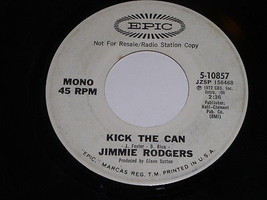 Jimmie Rodgers Kick The Can Promo 45 Rpm Vintage Epic Label - £15.65 GBP