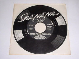 Sha Na Na Maybe I&#39;m Old Fashioned Promo 45 Rpm Vintage Kama Sutra Picture Sleeve - £31.45 GBP