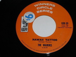 The Waikikis Hawaii Tattoo Tahiti Tamoure 45 RPM Record Kapp Winners Circle - £12.81 GBP