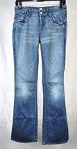 7 For All Mankind Seven A Pocket Amsterdam Begonia Blue Jeans 26 USA Womens - £31.06 GBP