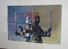 G.I. Joe Poster #12 Snake Eyes and Storm Shadow by David Michael Beck GI - £31.63 GBP