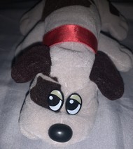 9 inch Tonka 1985 Pound Puppy Plush Gray With Brown Spots - $6.80