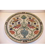 ORIENTAL ACCENT PLATE / PLATTER MADE IN CHINA BIRDS - $44.98