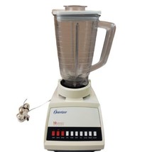 Vintage Oster 869-18S Osterizer 10 Speed Blender Plastic 5 Cup Pitcher, White - £22.74 GBP