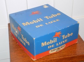 Vintage Mobil Pegasus Tube De Luxe Empty Box - $738.14 MXN