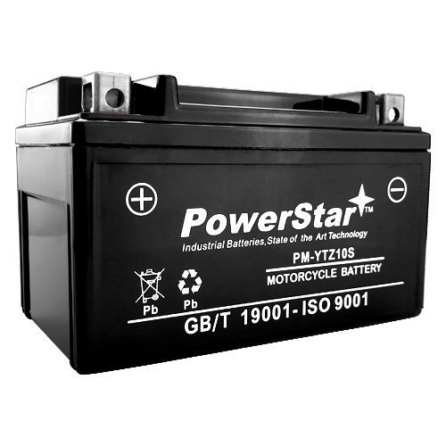 POWERSTAR YTZ10S 12V 8.6AH Replacement Battery for HONDA CBR600RR 03-04, 05-06 - - £32.58 GBP