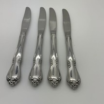 4 Dinner Knives CHATEAU Oneidacraft Oneida Stainless Steel Flatware - £9.19 GBP