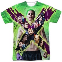 DC Comics Suicide Squad Movie Task Force X Sublimation T-Shirt NEW UNWORN - £14.96 GBP+