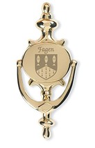 Fagen Irish Coat of Arms Brass Door Knocker - £25.21 GBP