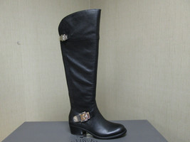 new vince camuto bocca boots equesterian black women knee high SIZE 12 MEDIUM  - £117.83 GBP