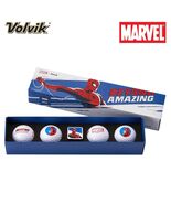Volvik VISTA3 Marvel Spider-Man Gift Set with 4 Golf Balls Hat Clip and ... - €38,95 EUR