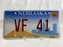 VF 41 Vintage Vanity License Plate Nebraska Personalized Auto Man-Cave D... - £55.91 GBP