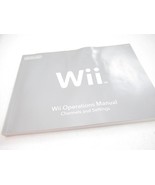NINTENDO Wii OPERATIONS MANUAL  219 PAGES - EXC. - HB7 - $8.98