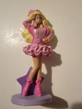 Rare VTG 1991 Barbie Mattel McDonald&#39;s Figure Blonde Party Wear Happy Meal Toy - £14.38 GBP