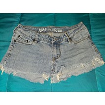 Hermosa Jeans Shorts Womens 3 Blue Denim Cut-Off Pockets Modern Outdoor ... - $19.79