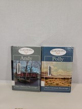 MARY CHRISTNER BORNTRAGER Ellie's People Lot of 2 ANDY POLLYANNA Amish L... - $8.90
