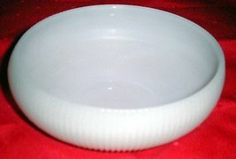 Vintage Collectible E O Brody Co Milk Glass bowl 6 1/2&quot; wide 2 1/2&quot; tall - £11.00 GBP